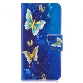 Funda Huawei Y7 2019 Mariposas en la noche