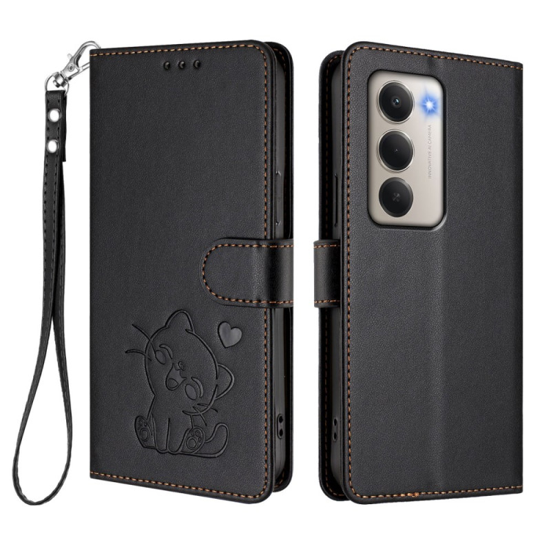 Xiaomi Redmi 15 4G Colgante
 Kitten Print Funda
