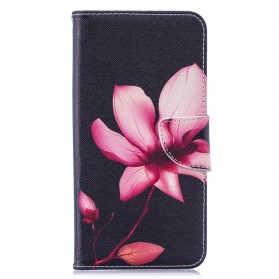 Funda para el Huawei Y7 2019 Flor Rosa