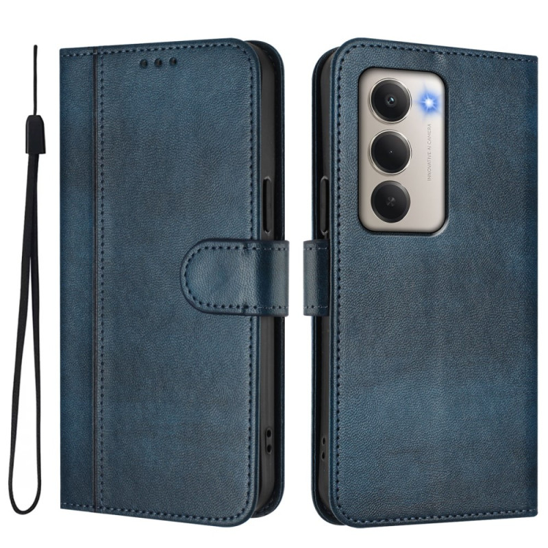 Funda Xiaomi Redmi 15 4G Tapicería de piel sintética
