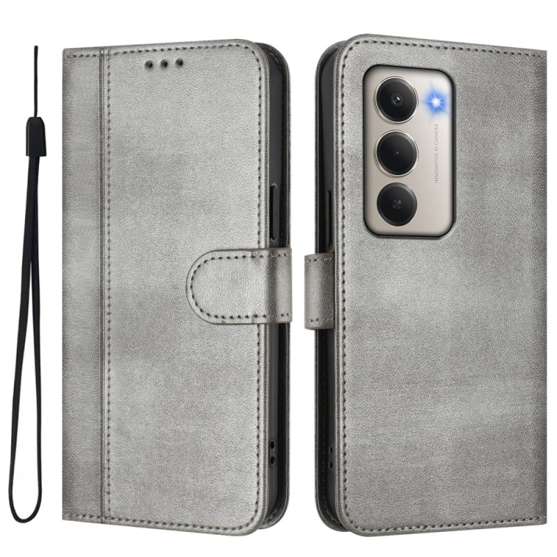 Funda Xiaomi Redmi 15 4G Tapicería de piel sintética