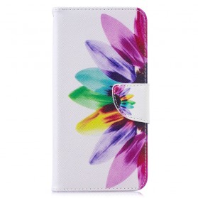 Funda de flor de acuarela para el Huawei Y7 2019
