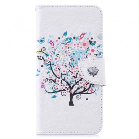 Funda Huawei Y7 2019 Árbol florido