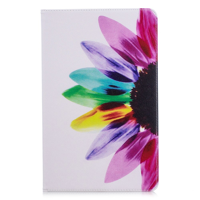 Housse Samsung Galaxy Tab A 10.5 (2018) Pétales Colorées