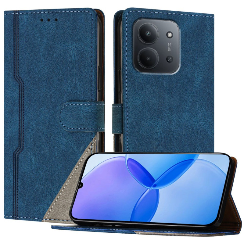 Funda Xiaomi Redmi 15C 4G / 5G Bicolor Efecto Gamuza