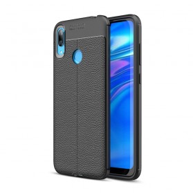 Funda Huawei Y7 2019 efecto cuero línea doble lichi