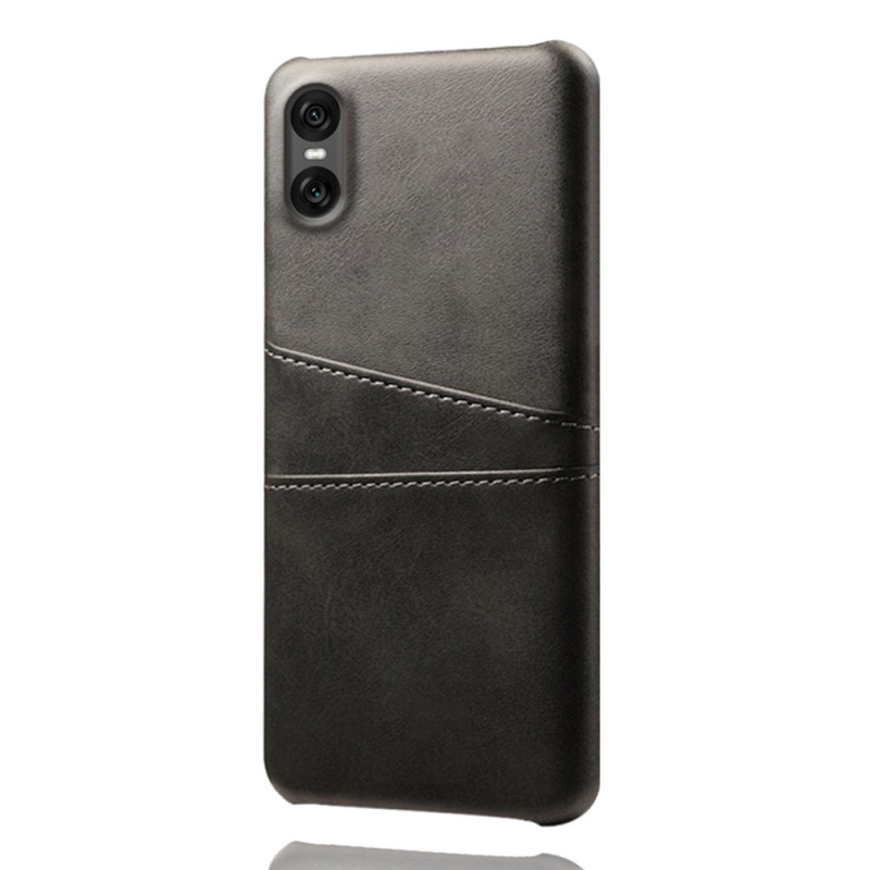 Sony Xperia 10 VII Funda de piel Funda de tarjeta