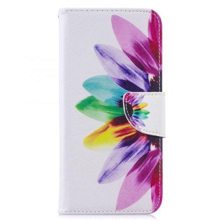 Funda de flor de acuarela para el Xiaomi Redmi Note 7