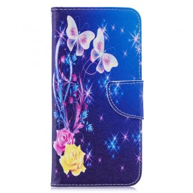 Funda Xiaomi Redmi Note 7 Mariposas en la noche