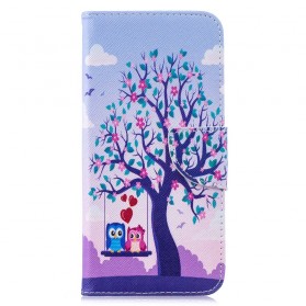 Xiaomi Redmi Note 7 funda búhos en el columpio