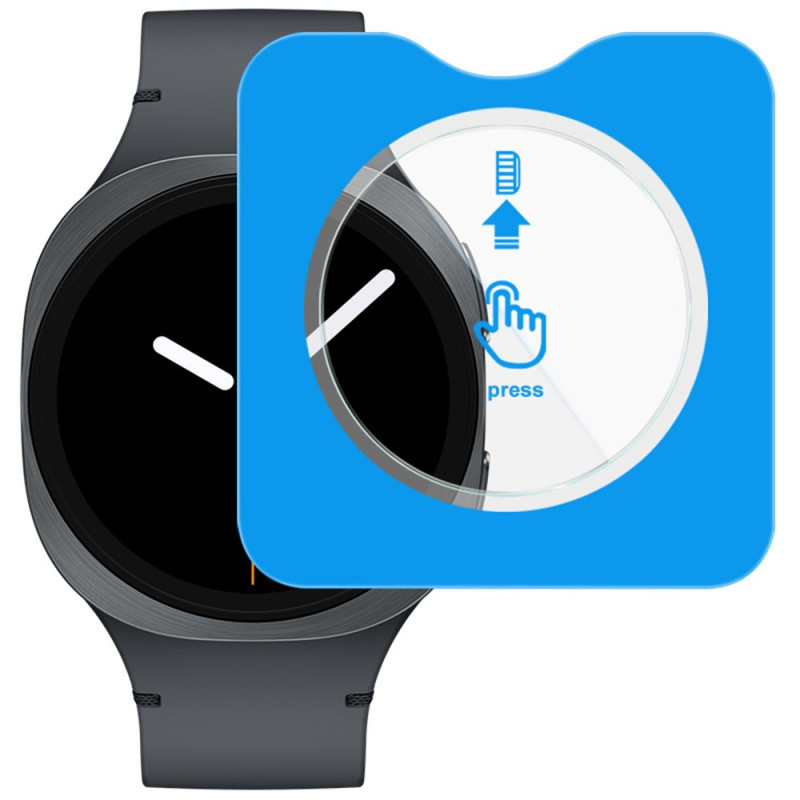 Protector de cristal templado para Samsung Galaxy Watch8 40mm Herramienta de instalación