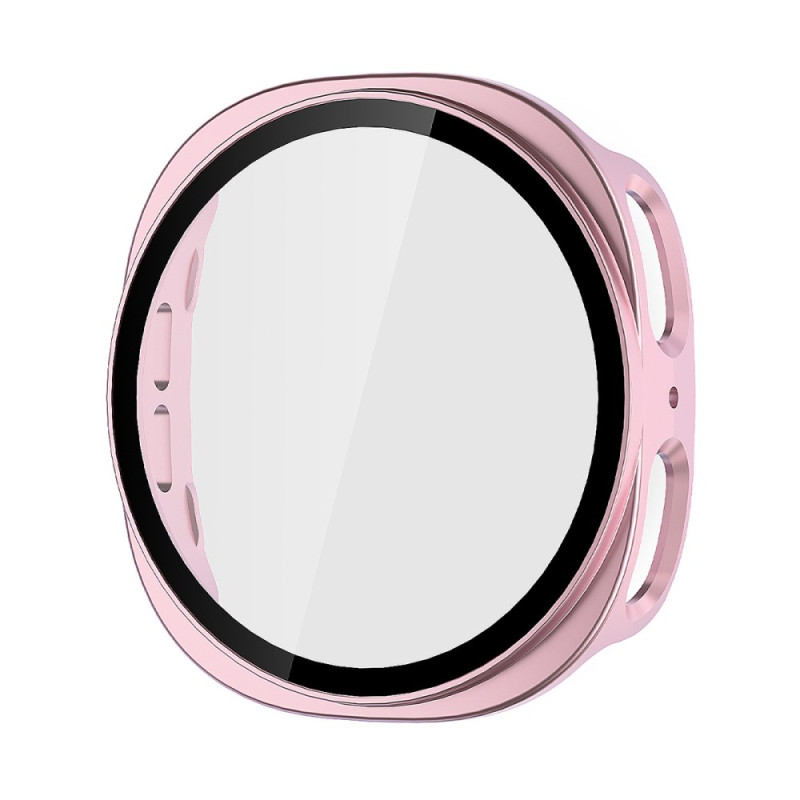 Funda clásica Samsung Galaxy Watch8 de 40 mm con protección de pantalla de cristal templado