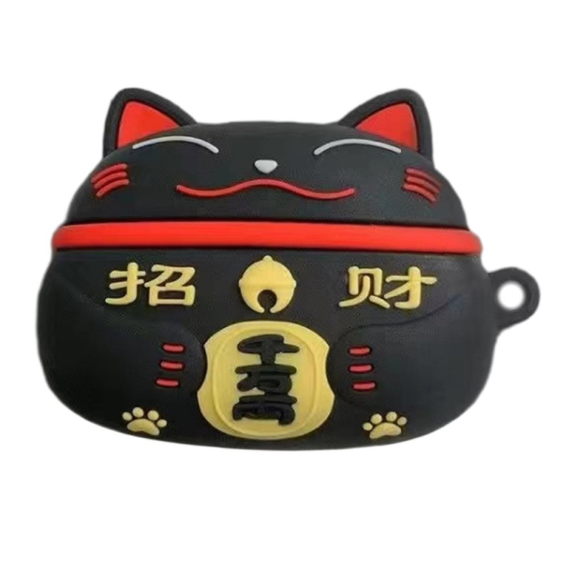 Samsung Galaxy Buds FE Funda Lucky Black Cat