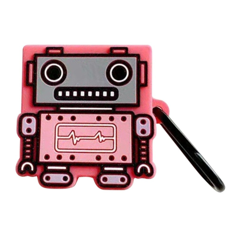 Funda Samsung Galaxy Buds FE Robot Rosa