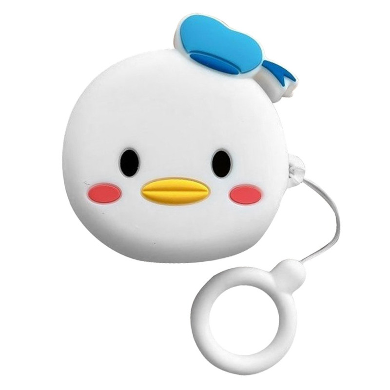 Funda Samsung Galaxy Buds FE Pato con gorro azul