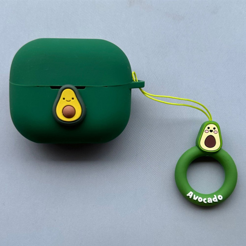 Funda pequeña Samsung Galaxy Buds3 Pro / Buds3 Aguacate