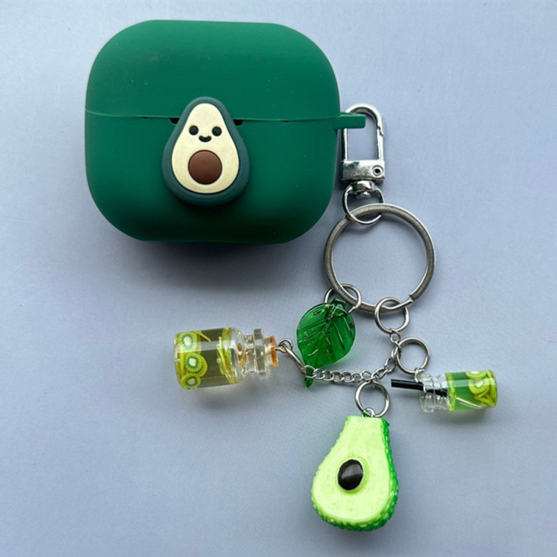 Funda de aguacate con colgante para Samsung Galaxy Buds3 Pro / Buds3