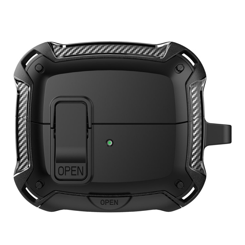 Funda resistente Samsung Galaxy Buds3 Pro / Buds3 con mosquetón