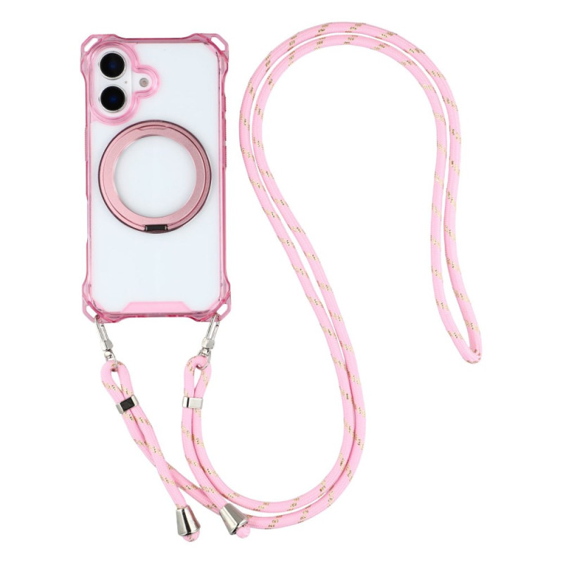 Soporte giratorio magnético para la funda Lanyard del iPhone 16
