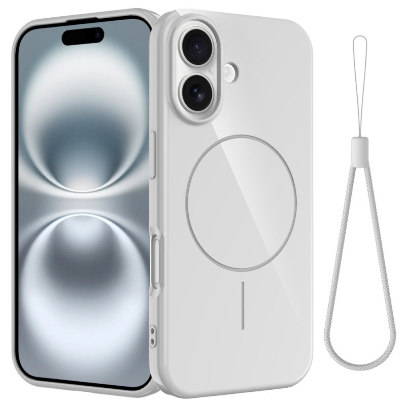 Funda con colgante
 de silicona MagSafe para iPhone 16