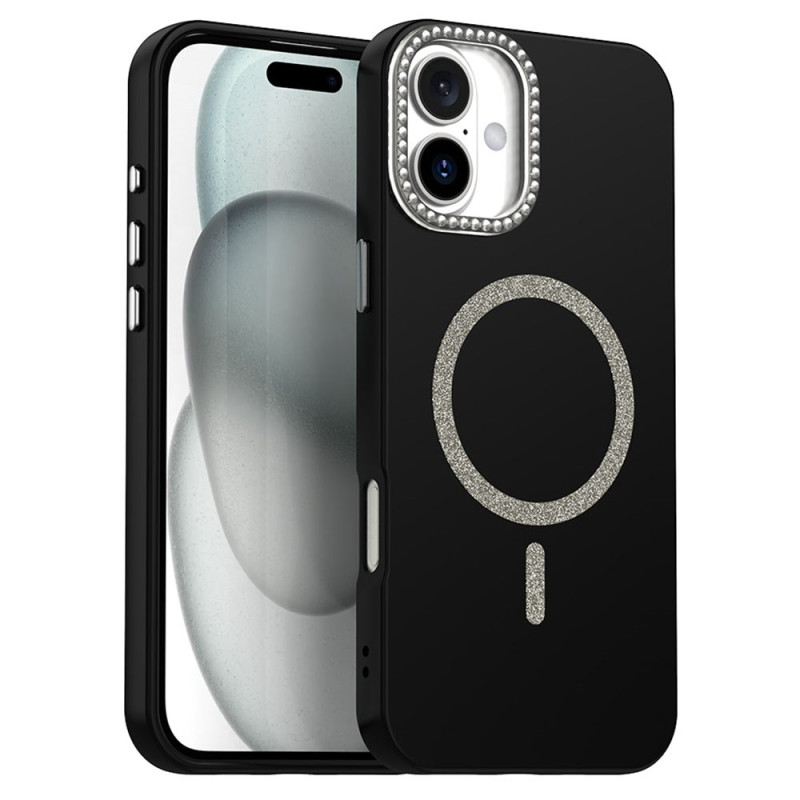 Funda iPhone 16 Plus MagSafe Déco Strass