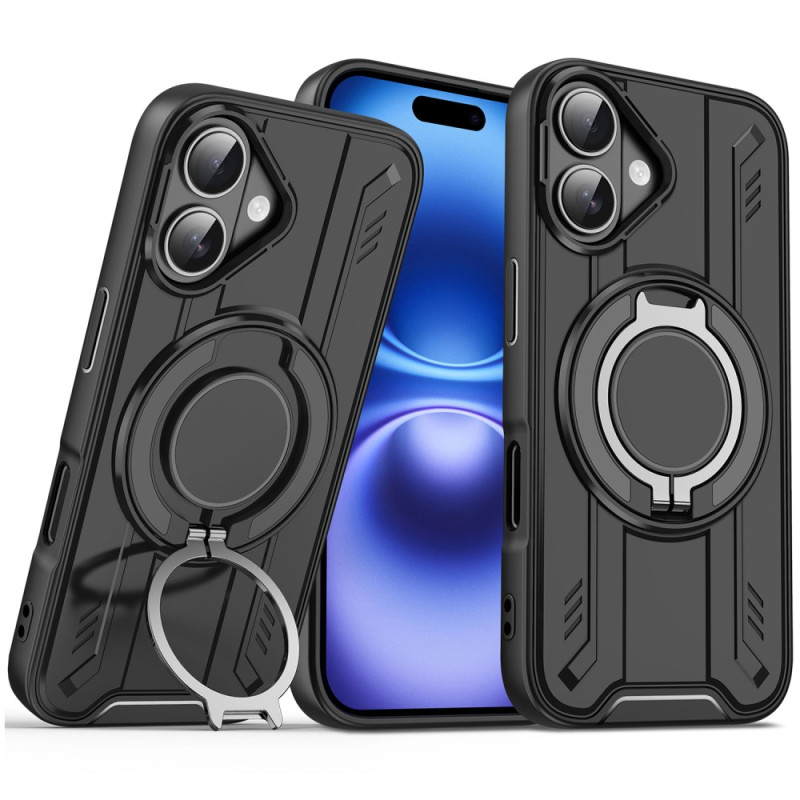Funda Magsafe para iPhone 16 Plus con soporte giratorio