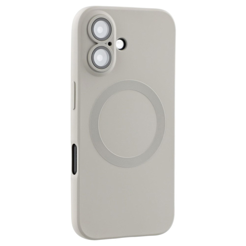 Funda compatible con MagSafe para iPhone 16 Plus con protector de lente
