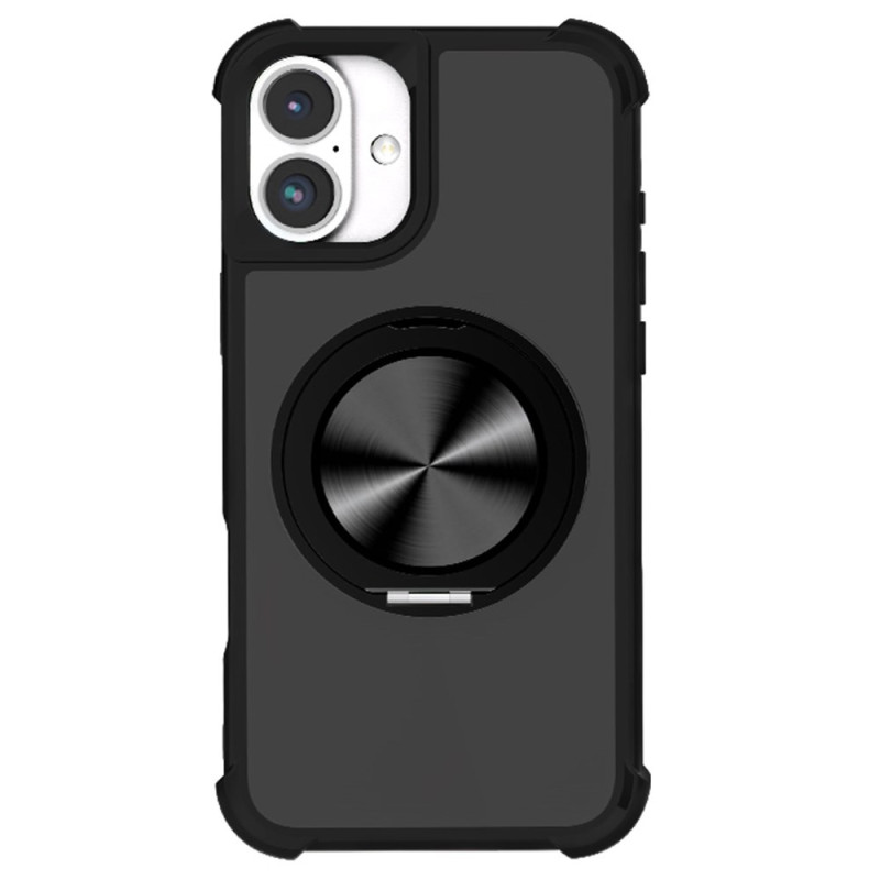 Funda MagSafe para iPhone 16 Plus con soporte integrado y diseño texturizado
