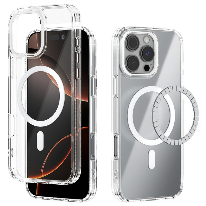 Funda MagSafe transparente para iPhone 16 Pro Max