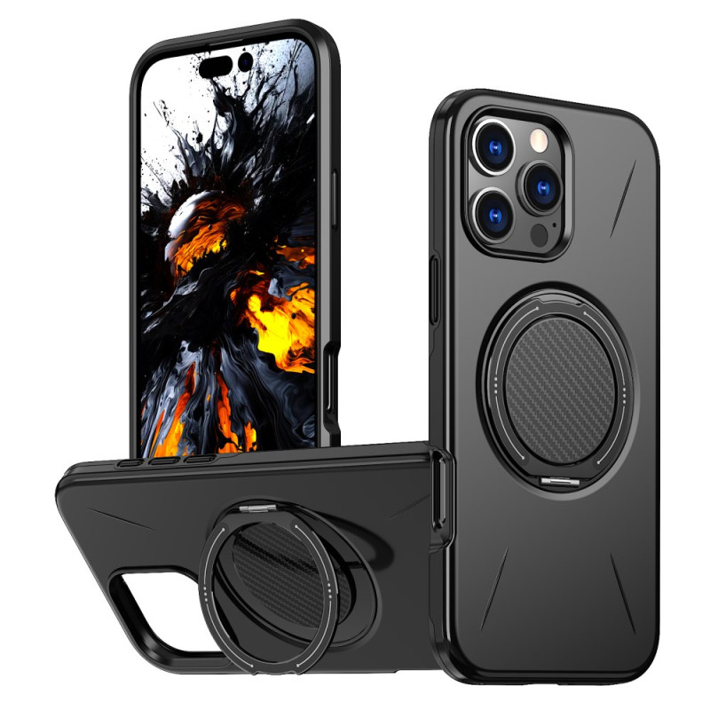 Funda MagSafe para iPhone 16 Pro Max con soporte giratorio