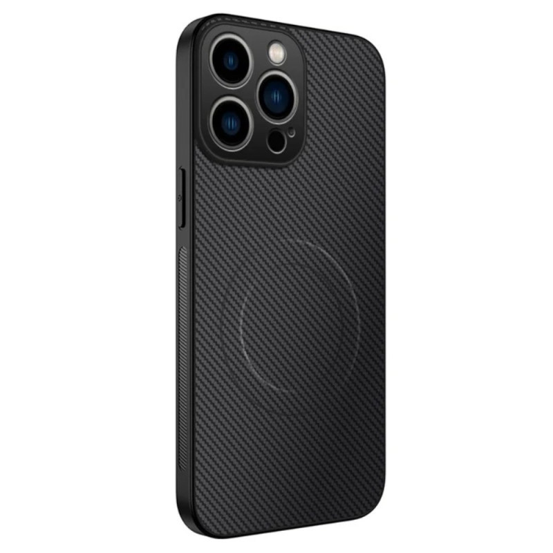 Funda compatible iPhone 16 Pro Max MagSafe Carbon Fibre