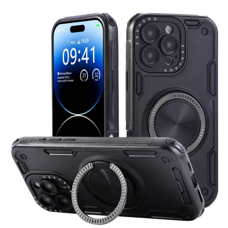 Funda iPhone 16 Pro Max MagSafe Anillo Multifuncional,