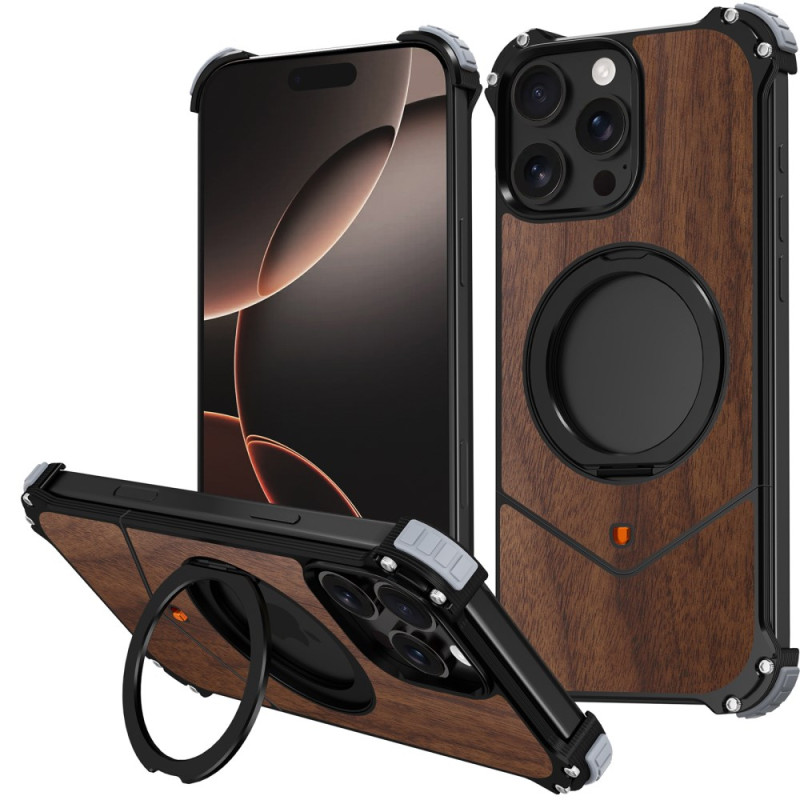 Phone 16 Pro Max Funda MagSafe Acabado Madera