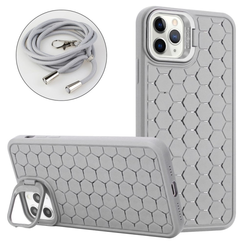 Funda con cordón para iPhone 16 Pro Max Soporte y disipación del calor