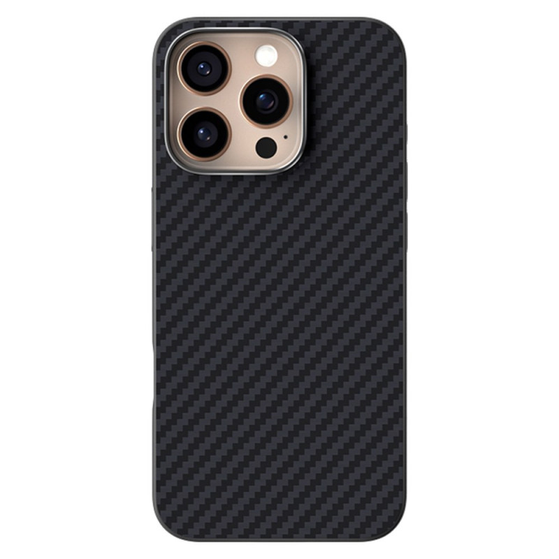 Funda iPhone 16 Pro Max MagSafe con diseño de fibra de carbono