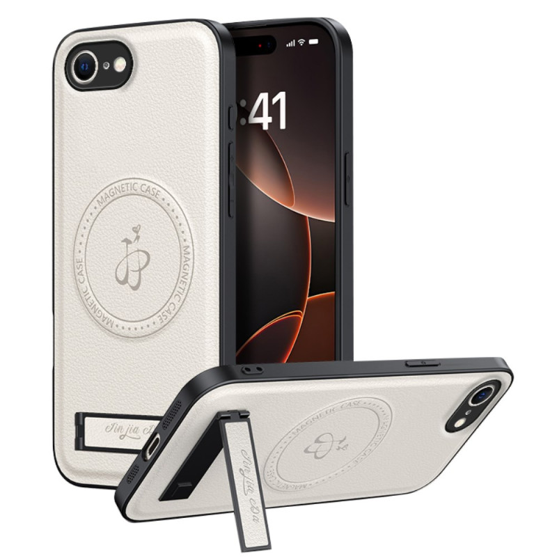 Funda MagSafe iPhone 17E / 16E efecto piel con soporte