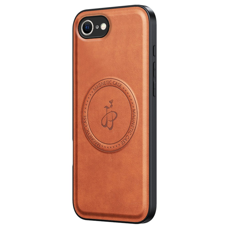 Funda de piel estilo MagSafe para iPhone 16E