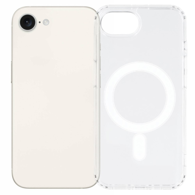 Funda transparente MagSafe compatible con iPhone 16E