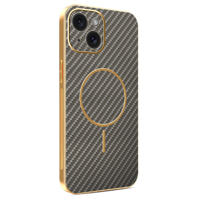 Funda iPhone 15 Magsafe Fibra de Carbono Textura