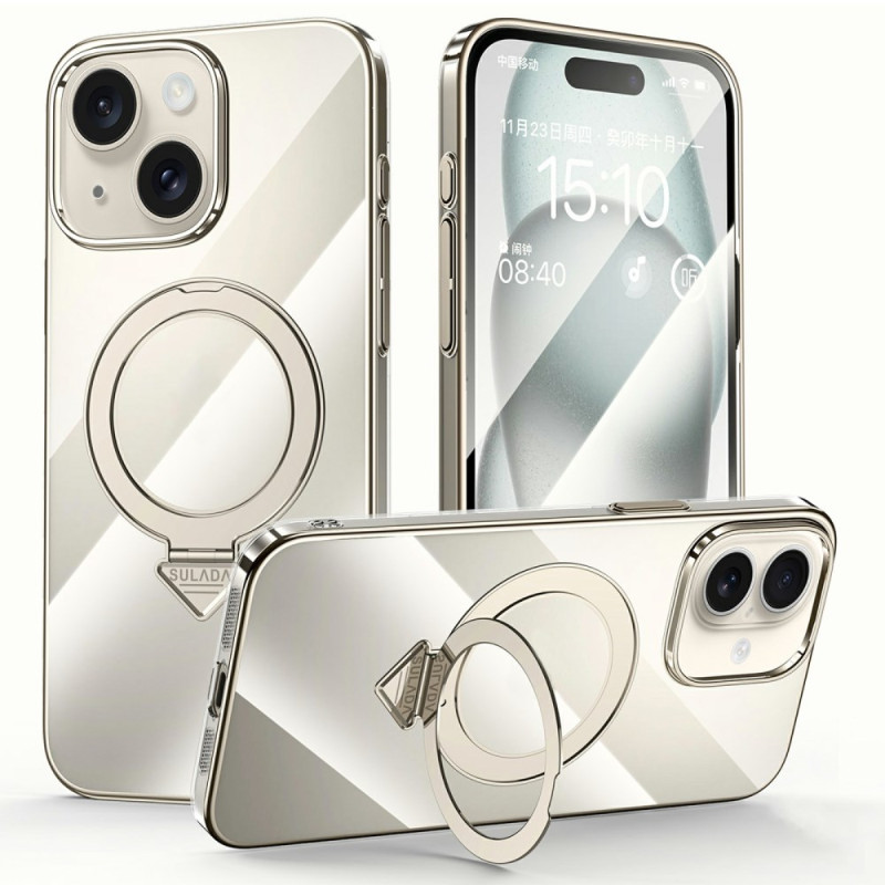 Funda MagSafe para iPhone 15 con soporte plegable