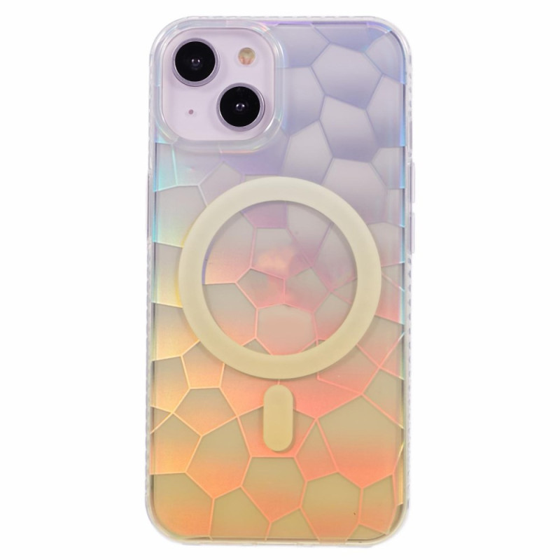 Funda iPhone 15 con diseño iridiscente