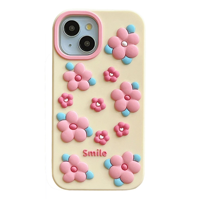 Funda iPhone 15 Floral Smile