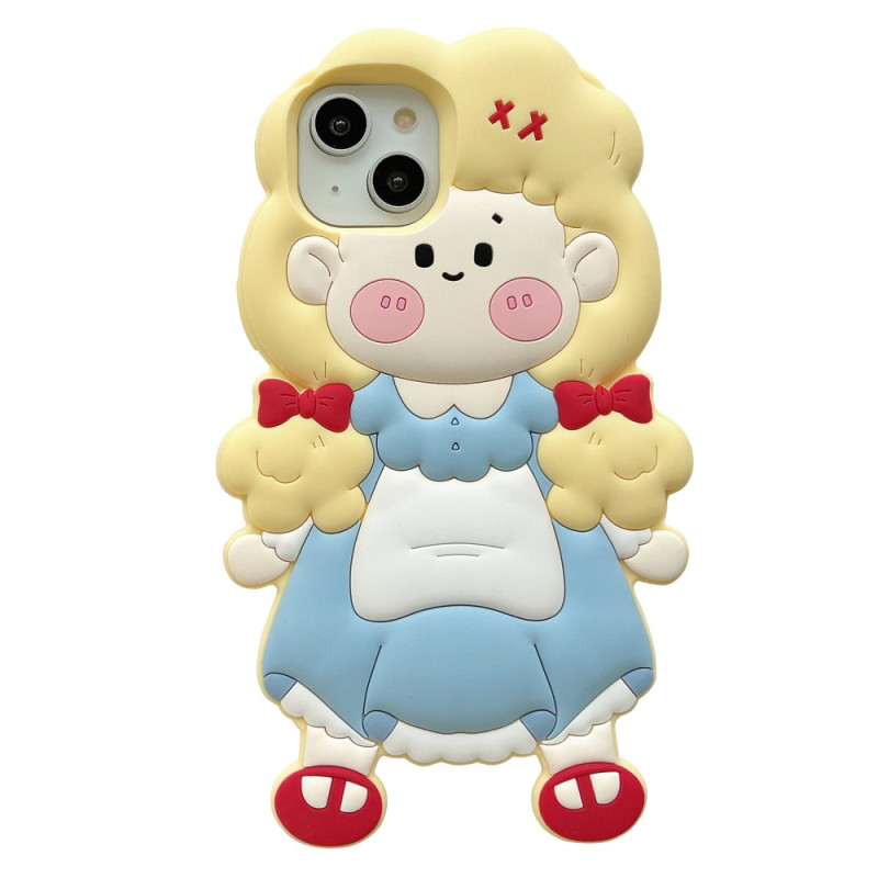 Funda iPhone 15 Chica Rubia