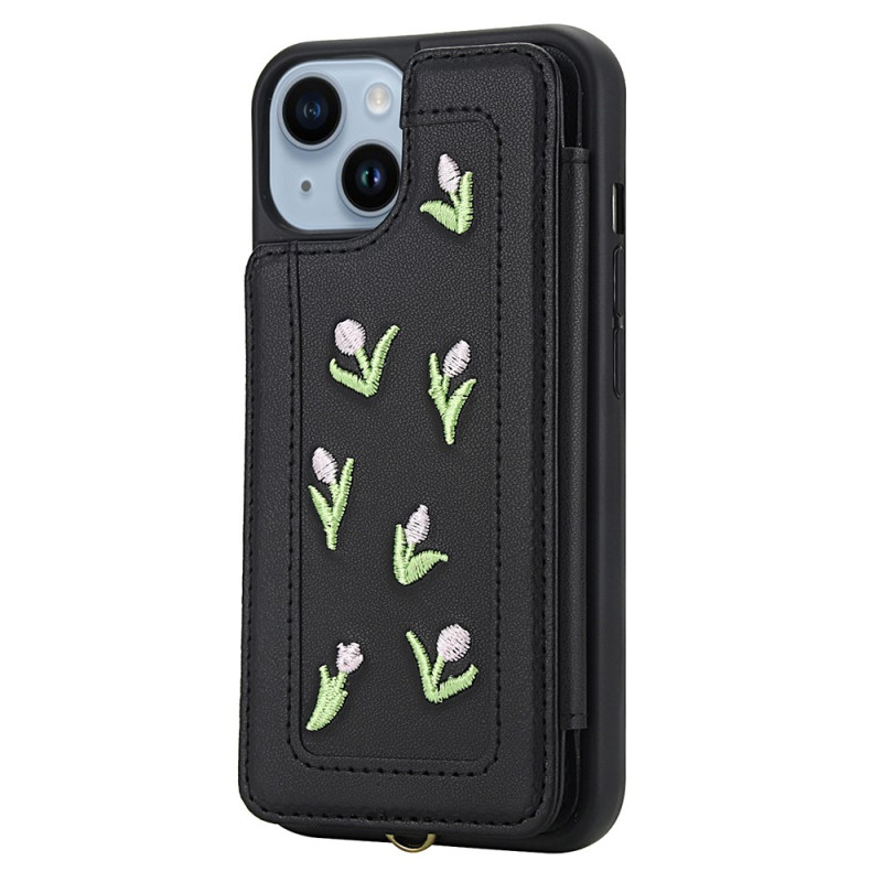 Funda iPhone 15 Tarjetero y Lanyard