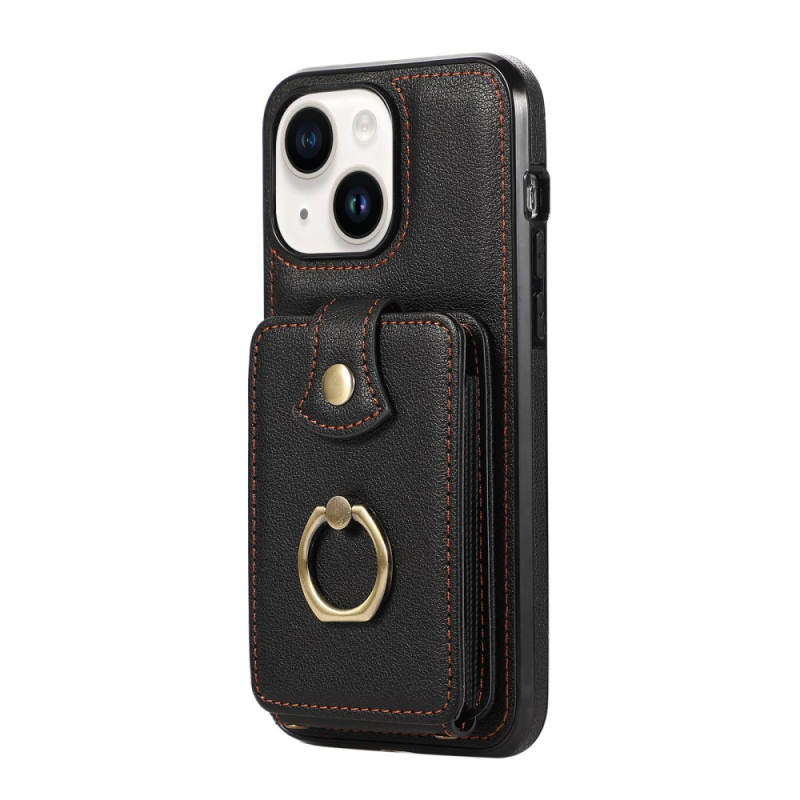 Funda iPhone 15 Tarjetero y Colgante