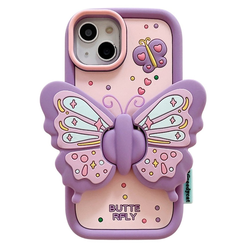 Funda iPhone 15 Soporte Mariposa