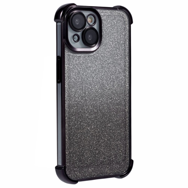 Funda iPhone 15 Diseño Purpurina Protección reforzada
