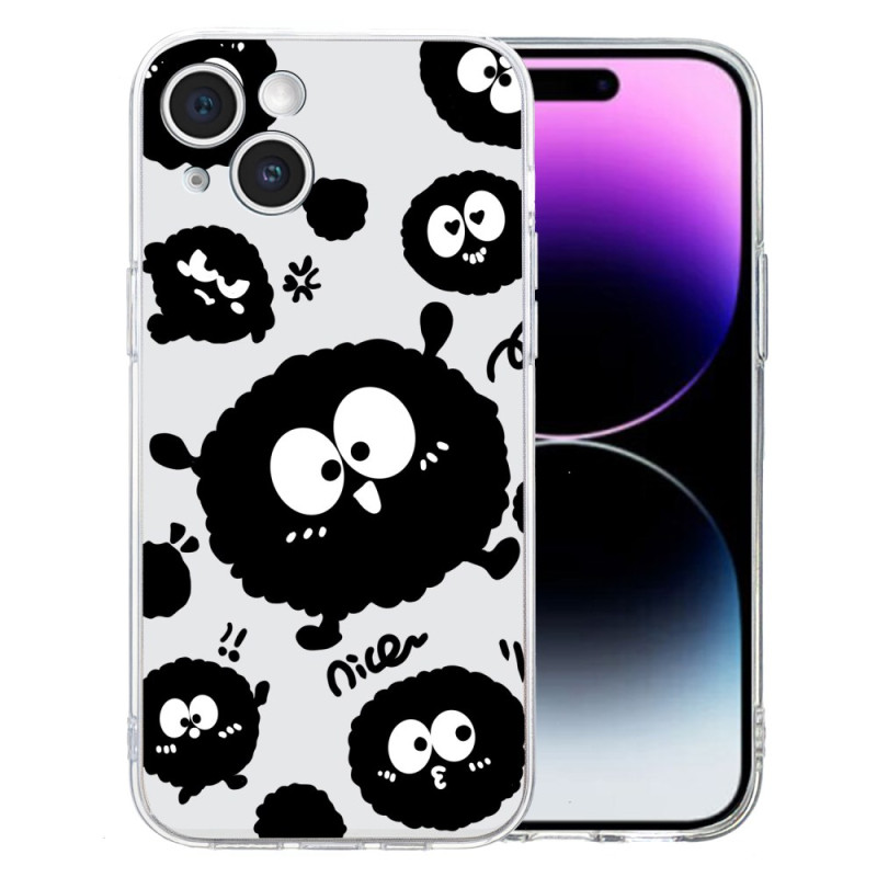 Funda iPhone 15 Patrón negro