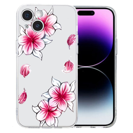 Funda de teléfono 15 Flor...