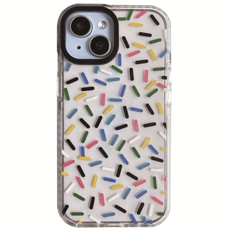 Funda iPhone 15 Patrón de colores